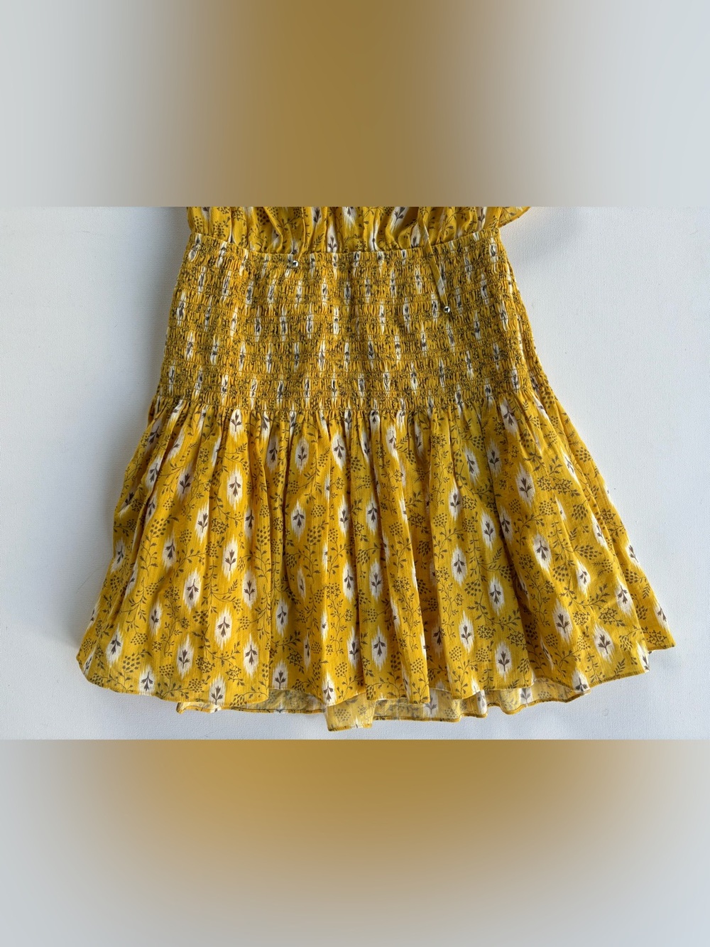 Veronica Beard Rayna Botanical Ikat Mini Dress - Picture 8 of 15